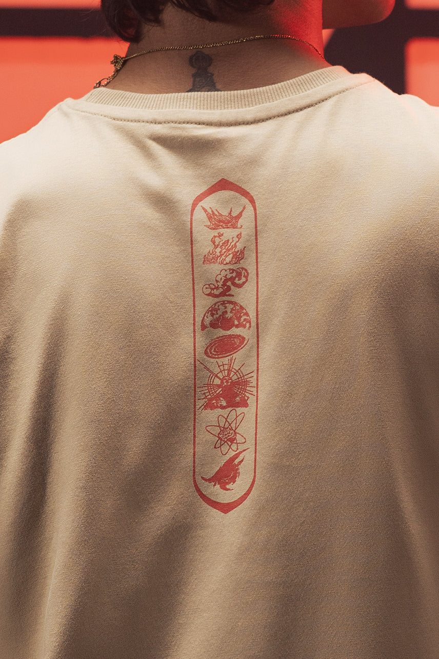 ASTRAL VEIL OVERSIZED T-SHIRT