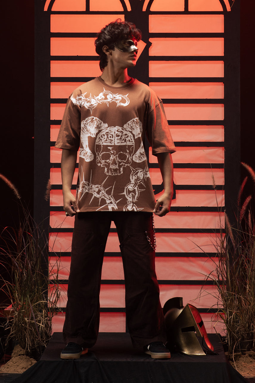 NEURAL LABYRINTH OVERSIZED T-SHIRT