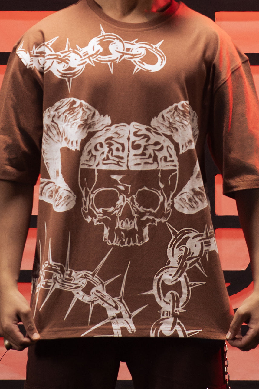 NEURAL LABYRINTH OVERSIZED T-SHIRT